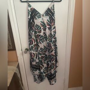 Tribal kerchief dress M EUC